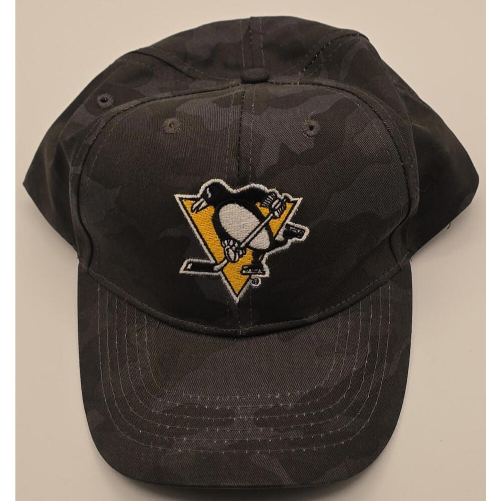 Penguins Adjustable Hat 84 Lumber Black Adjustable Strap